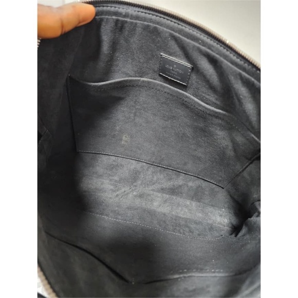 Authentic Louis Vuitton Damier Cobalt Canvas Dandy MM Briefcase Bag - Picture 6 of 16